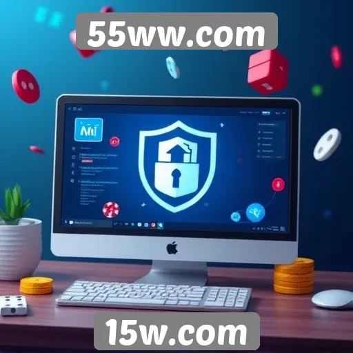 Análise da segurança do site de jogos 55ww.com